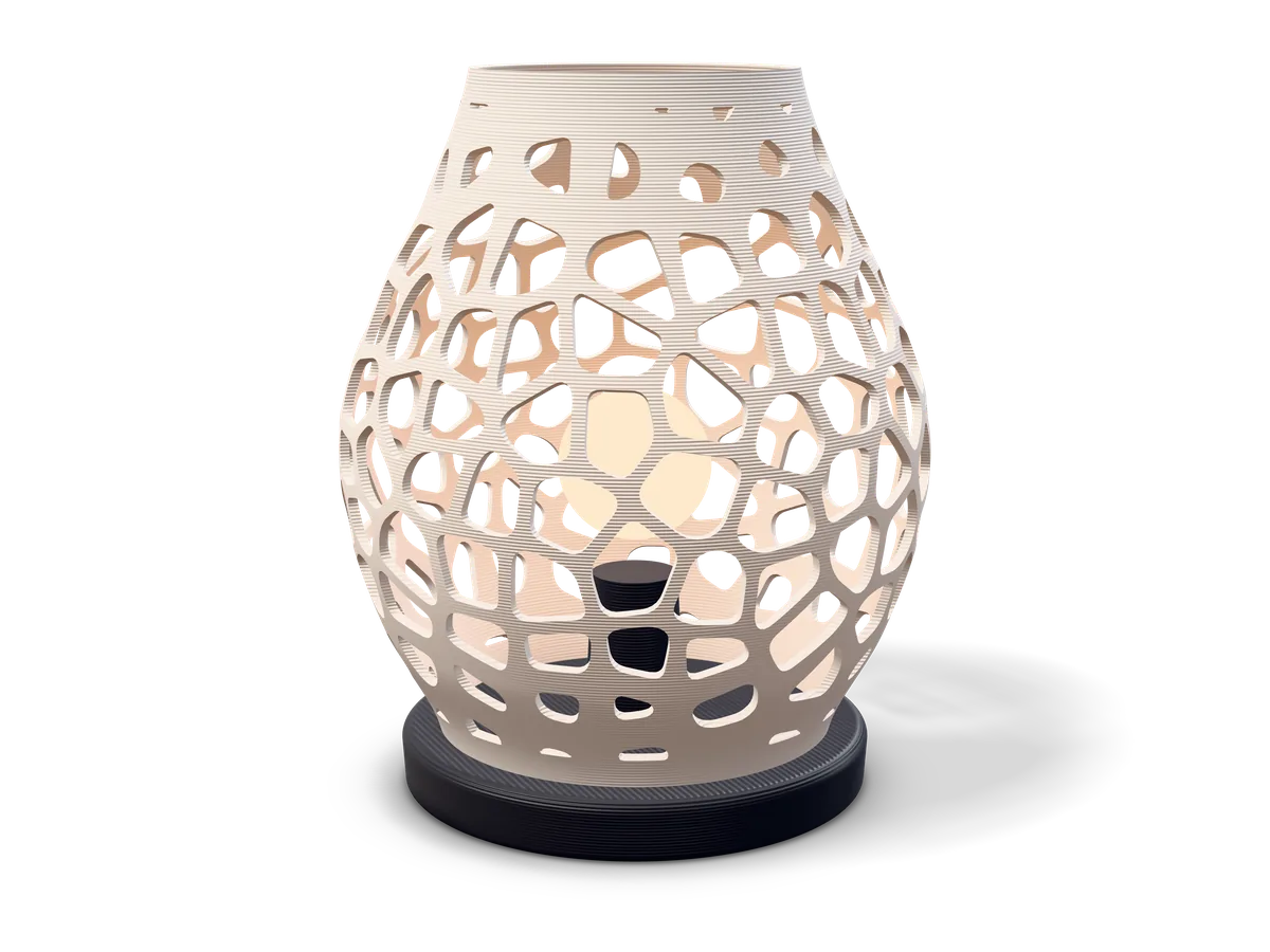 3D εκτύπωση: Φωτιστικό voronoi