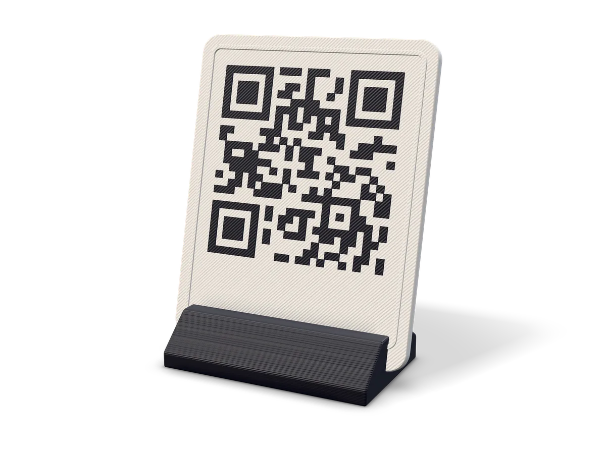 3D εκτύπωση: QR stand πάγκου